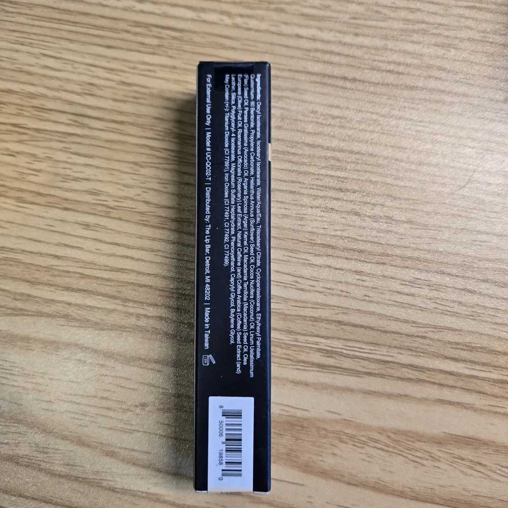 TLB The Lip Bar Vegan Quick Conceal Caffeine Self Setting Brightening Ivory 1.00